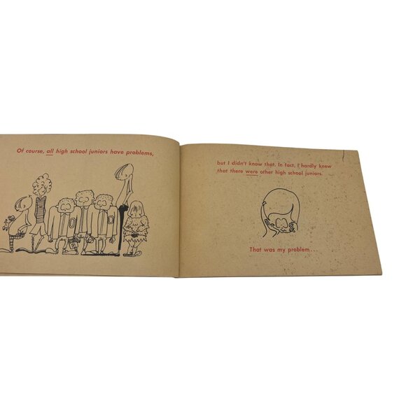 I Was a Lonely Teen-Ager 1968 Scholastic Book Carole Katchen Humor TW 727 - Picture 7 of 10